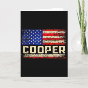 Cooper Achternaam Shirt Cooper Naam Amerikaanse Vl Kaart