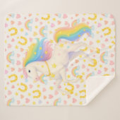 Cooper & Cody Best-Friend Horses Fleece Throw  (Voorkant (horizontaal))