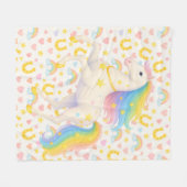 Cooper & Cody Best-Friend Horses Fleece Throw  (Voorkant (Horizontaal))