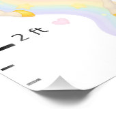 Cooper & Cody Horse Growth Chart Foto Afdruk (Hoek)