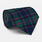 Cooper coloré Tartan Plaid Cravate (Roulé)