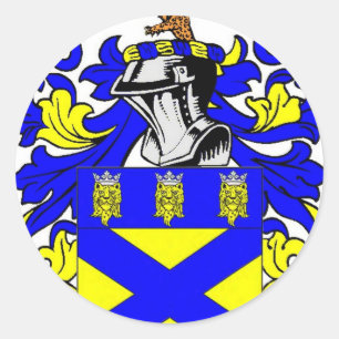 Cooper (Engels) wapenschild Ronde Sticker