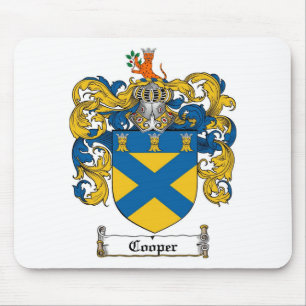 COOPER FAMILIE CREST - COOPER COAT OF ARMS MUISMAT