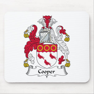 Cooper Family Crest Muismat