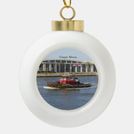 Cooper Moran bal of sneeuwvlok ornament