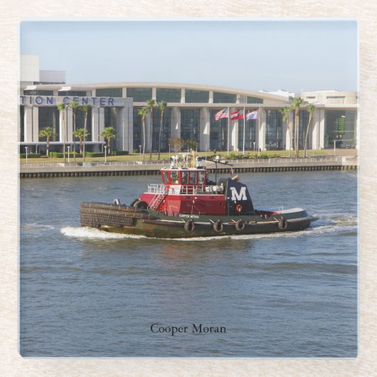 Cooper Moran glas onderzetter (Voorkant)