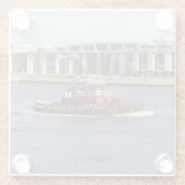 Cooper Moran glas onderzetter (Achterkant)