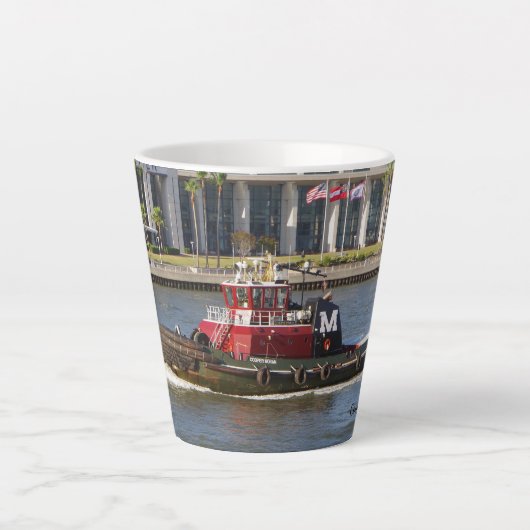 Cooper Moran latte mug (Devant)