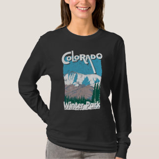 Cooper Mountain Colorado Rocky Mountains Skien NL T-shirt