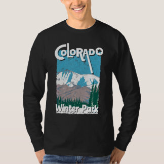 Cooper Mountain Colorado Rocky Mountains Skien NL T-shirt