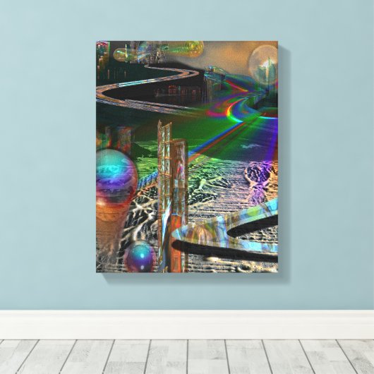 Cooper Point Wrapped Canvas (Insitu (Houten vloer))