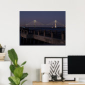 Cooper River Bridge Poster (Thuiskantoor)