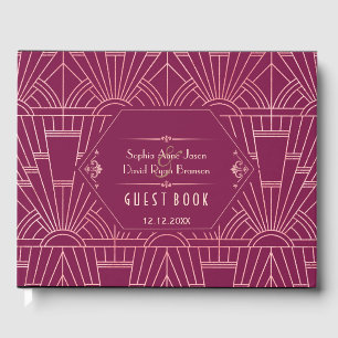 Cooper Roos Great Gatsby 1920s Wedding Planner Gastenboek