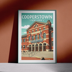 coöperatieve vennootschap New York Poster