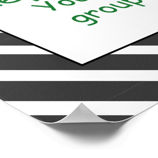 Cooperative Group Work Rules Poster (Hoek)