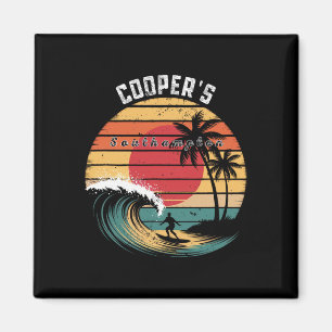 Cooper's Beach Southampton Beach Surfen Magneet