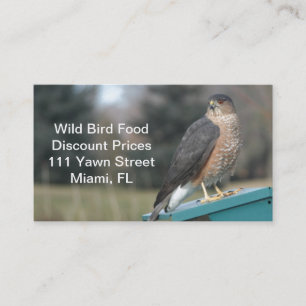 Coopers Hawk Visitekaartje