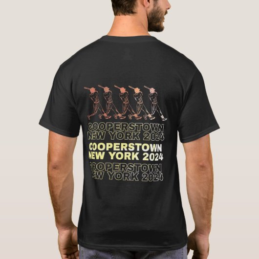 Cooperstown 2024 Black TShirt (Dos)