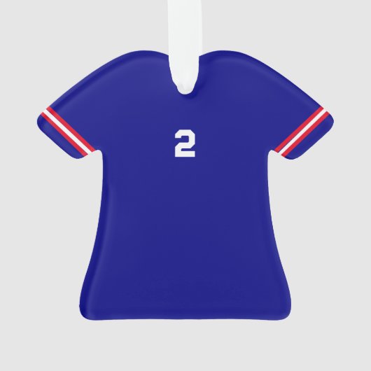 Cooperstown Custom Blue Jersey Année Numéro de pho (dos)