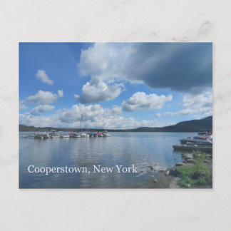 Cooperstown New York Otsego Lake Briefkaart