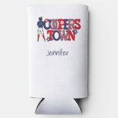 Cooperstown Patriotic Letters Baseball Ouder Blauw (Voorkant)