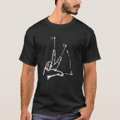 Coördinaatsysteem Cnc-programmeermachine Mechani T-shirt (Voorkant)