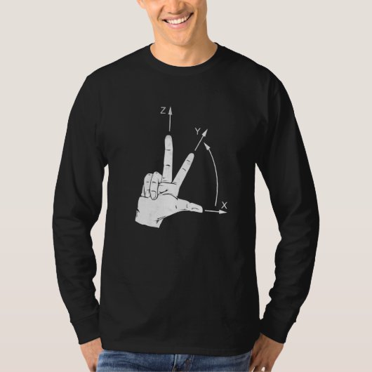 Coördinaatsysteem Cnc-programmeur snijmachine O T-shirt (Voorkant)