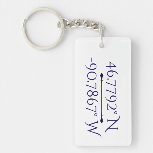 Coordinated Madeline Island Key Ring Sleutelhanger (Voorkant)