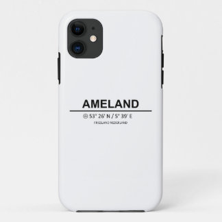 Coördinaten Ameland iPhone 11 Hoesje