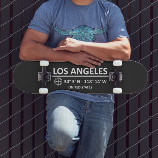 Coördinaten Los Angeles Skateboard (Buiten 3)