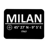 Coordinates Milan Magneet (Horizontaal)