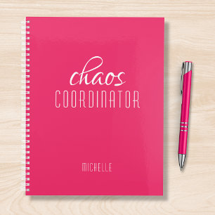 Coordinateur Chaos Nom personnel rose