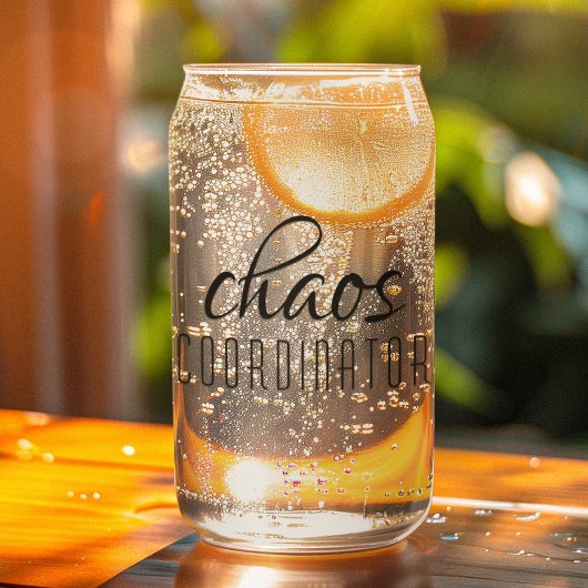 Coordinateur Chaos Typographie moderne Script