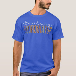 Coordinateur de test Leopard Appréciation T-Shirt