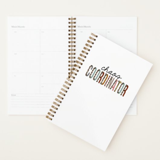 Coordinateur du chaos Empreinte de léopard Funny (Devant avec enveloppe)