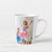 Coordinateur du Chaos Enfants Photo Latte Mug Abst (Droite)