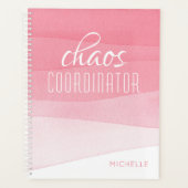 Coordinateur du Chaos Girly Pink Nom personnel (Devant)