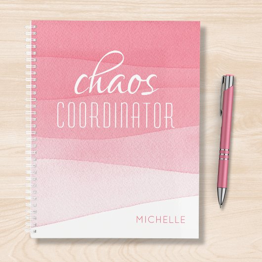 Coordinateur du Chaos Girly Pink Nom personnel