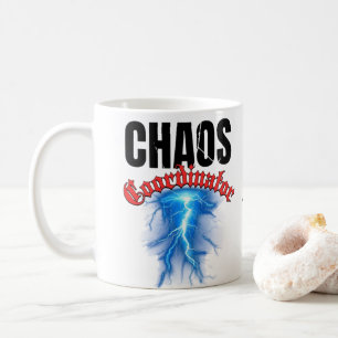 Coordinateur du Chaos Mug  Funny Maman Enseignante