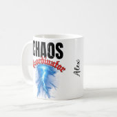 Coordinateur du Chaos Mug |Funny Maman Enseignante (Devant gauche)