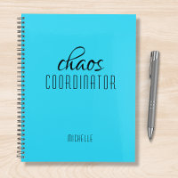Coordinateur du Chaos Nom personnalisé bleu