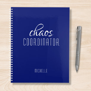 Coordinateur du Chaos Nom personnalisé bleu