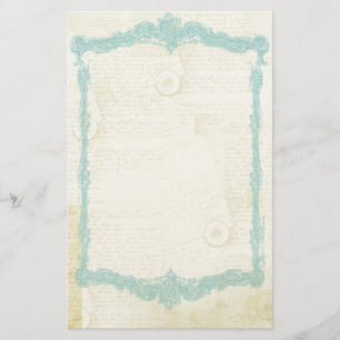 Coördinatie van Jane Austen Geïnspireerde schrij Briefpapier