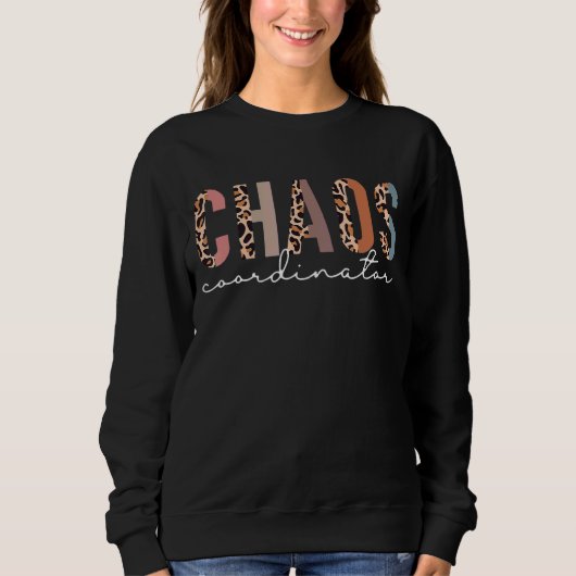 Coördinator Chaos Leopard Trui (Voorkant)