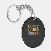 Coördinator leerstoel sleutelhanger (Voorkant Links)