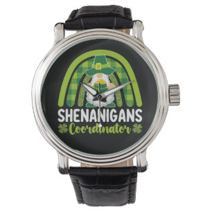 Coordinator Streken Kabouters St. Patrick's Dag Horloge