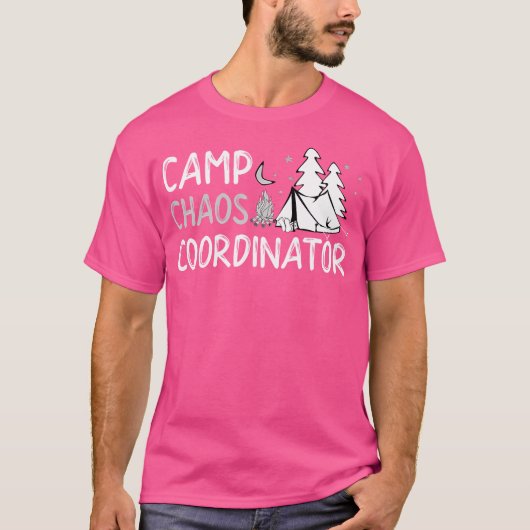 Coordinator Summer Director Counselor T-shirt (Voorkant)