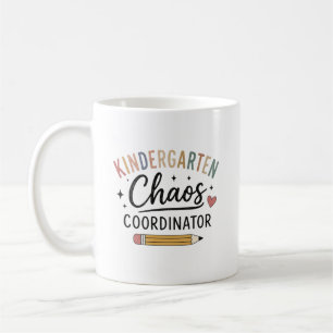 Coördinator van Chaos in de Kleuterschool Funny On Koffiemok