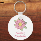 Coördinator voor roze weddenschappen sleutelhanger (Voorkant)