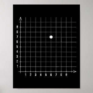Coördineer Zes Zeven Trendy 6 7endy Retro Groovy 6 Poster